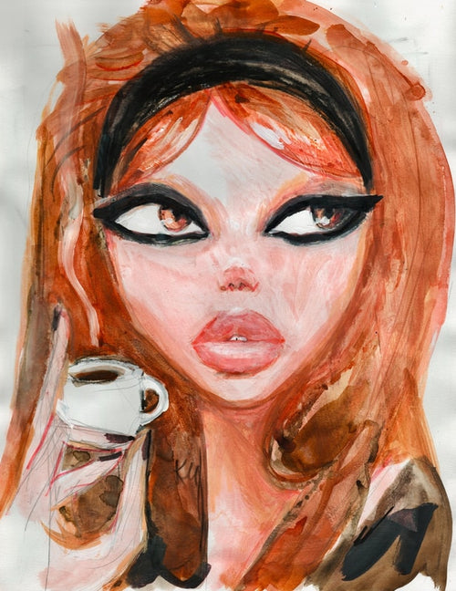 Small Coffee Print
