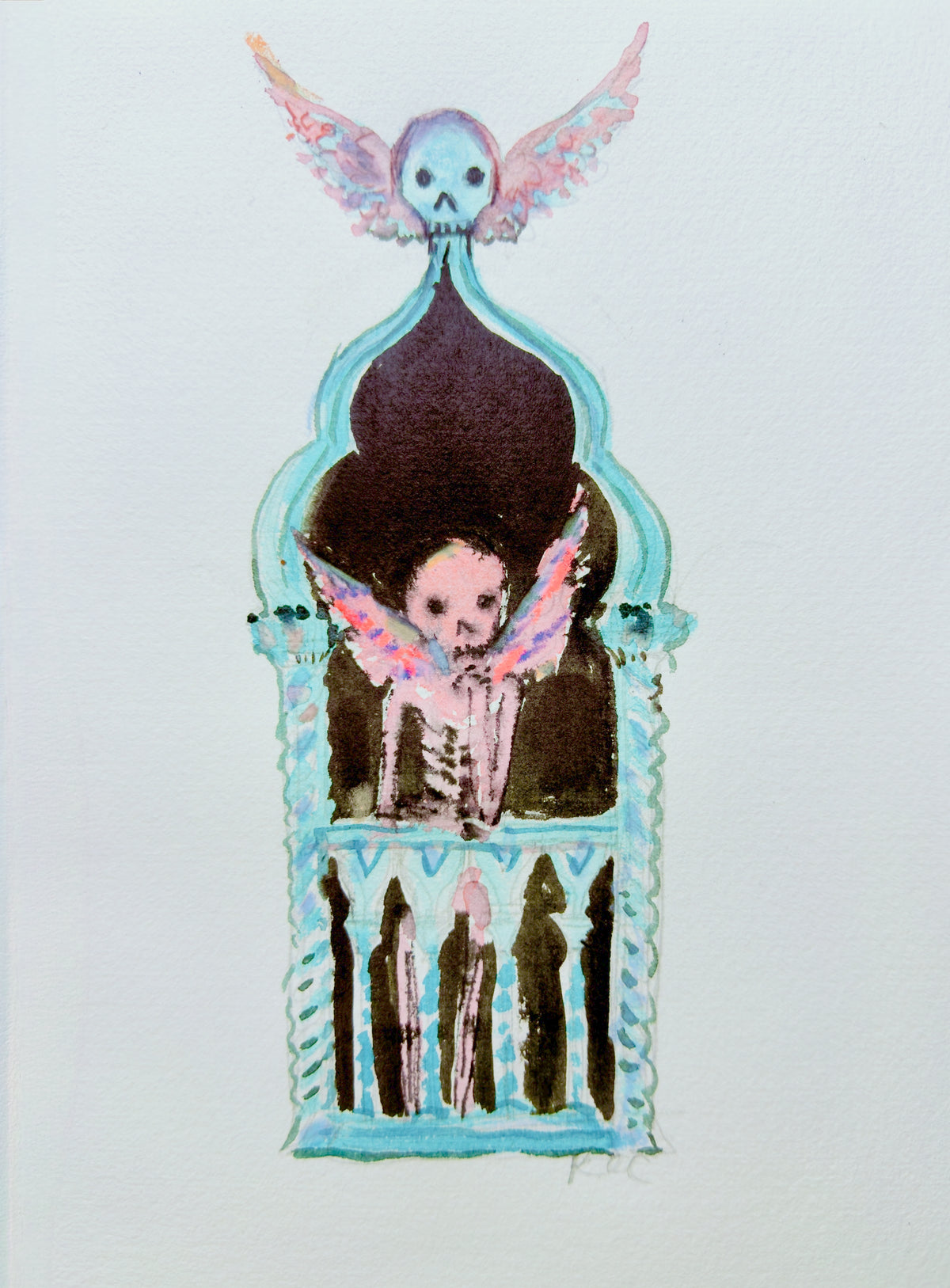 Juliet Skull Print