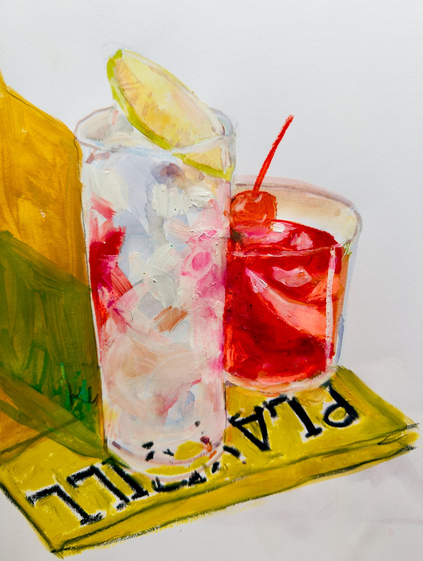 Drinks and a Show Print
