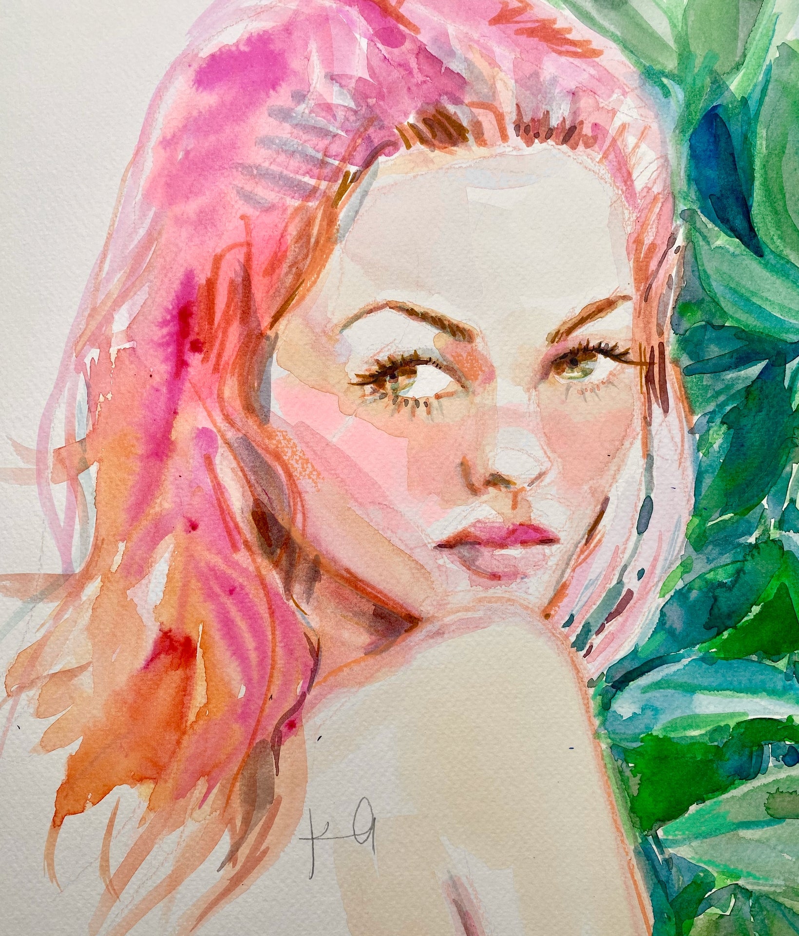 Jungle Kate Print