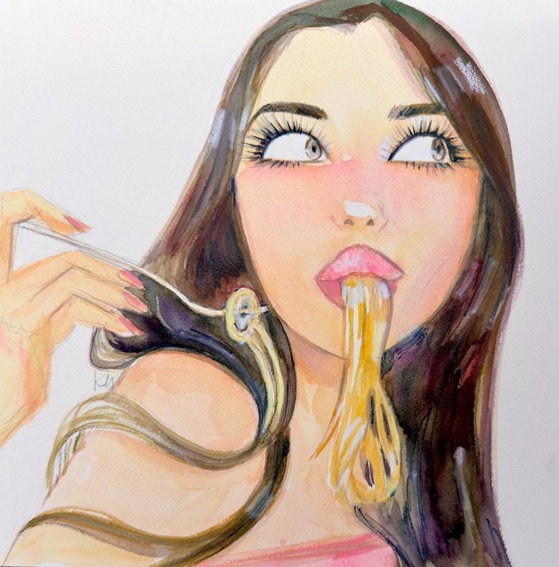 Watercolor Custom Painting
