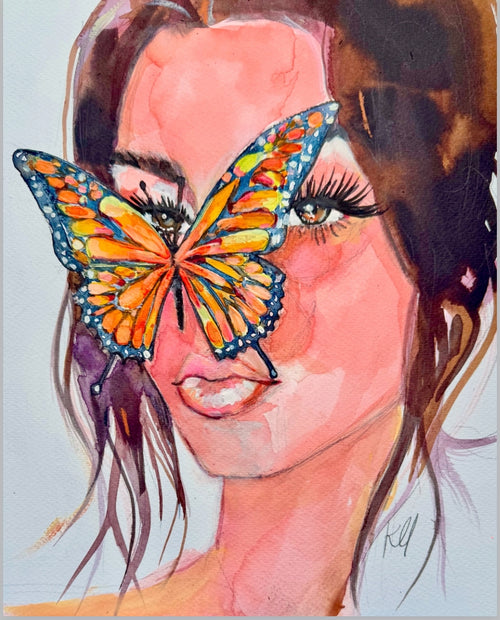 Kendall Jenner Butterfly