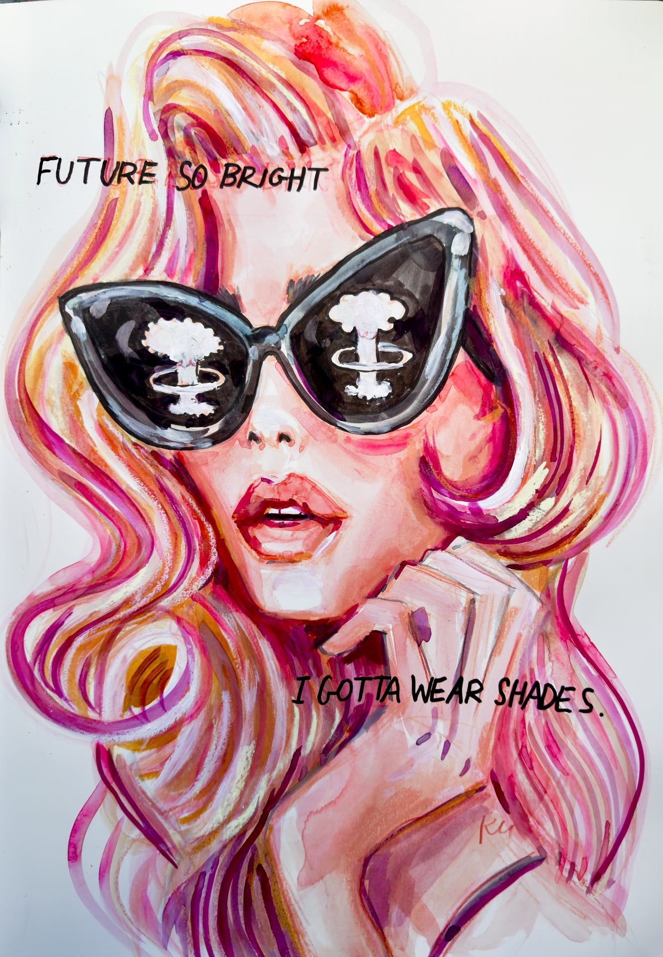 Atomic Future Print
