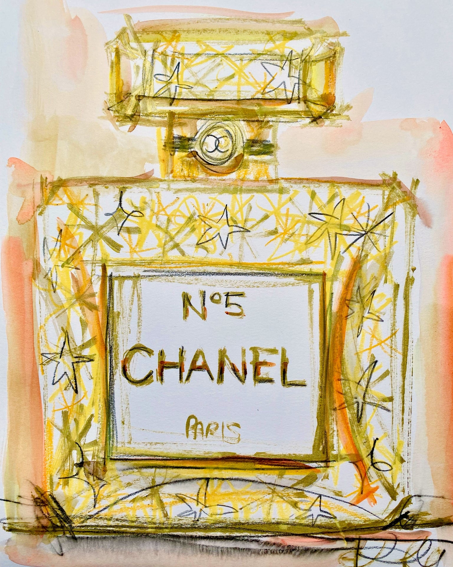 Starry Night Chanel Print – Kyra Kendall