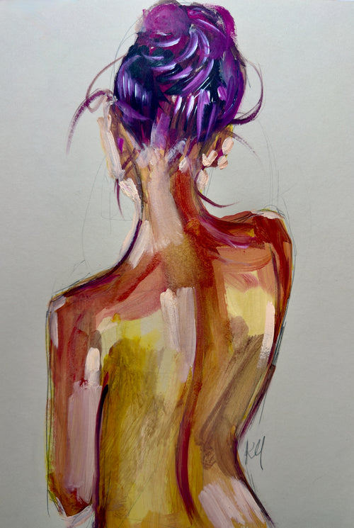 Colorful Nude Print