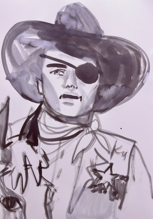 John Wayne Print