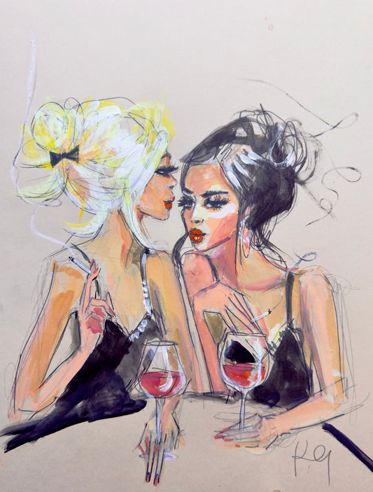 Girls Night Print