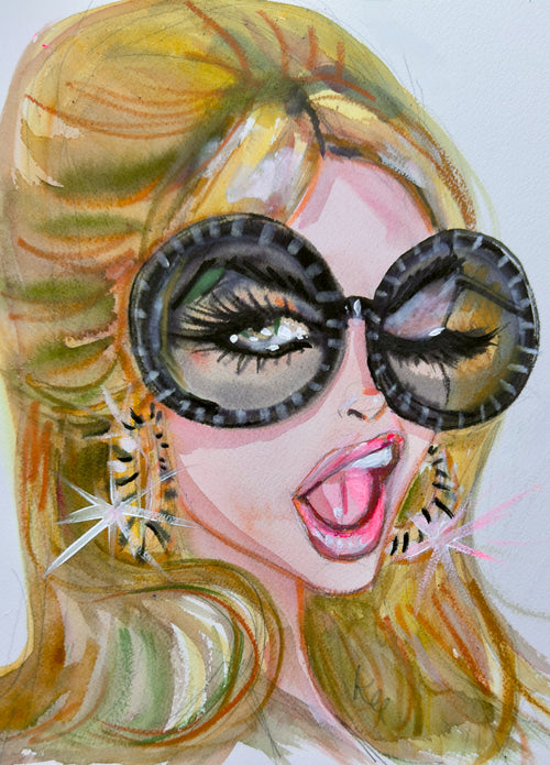 Wink Print