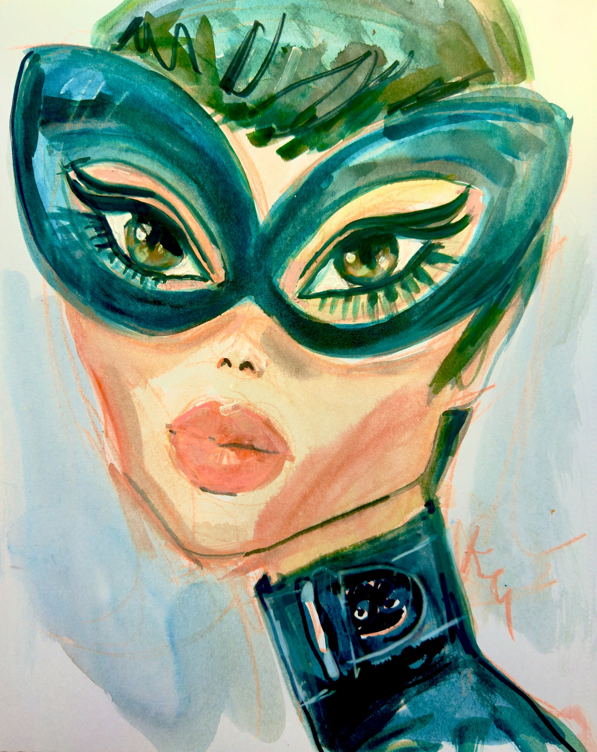 Cat Burglar Print
