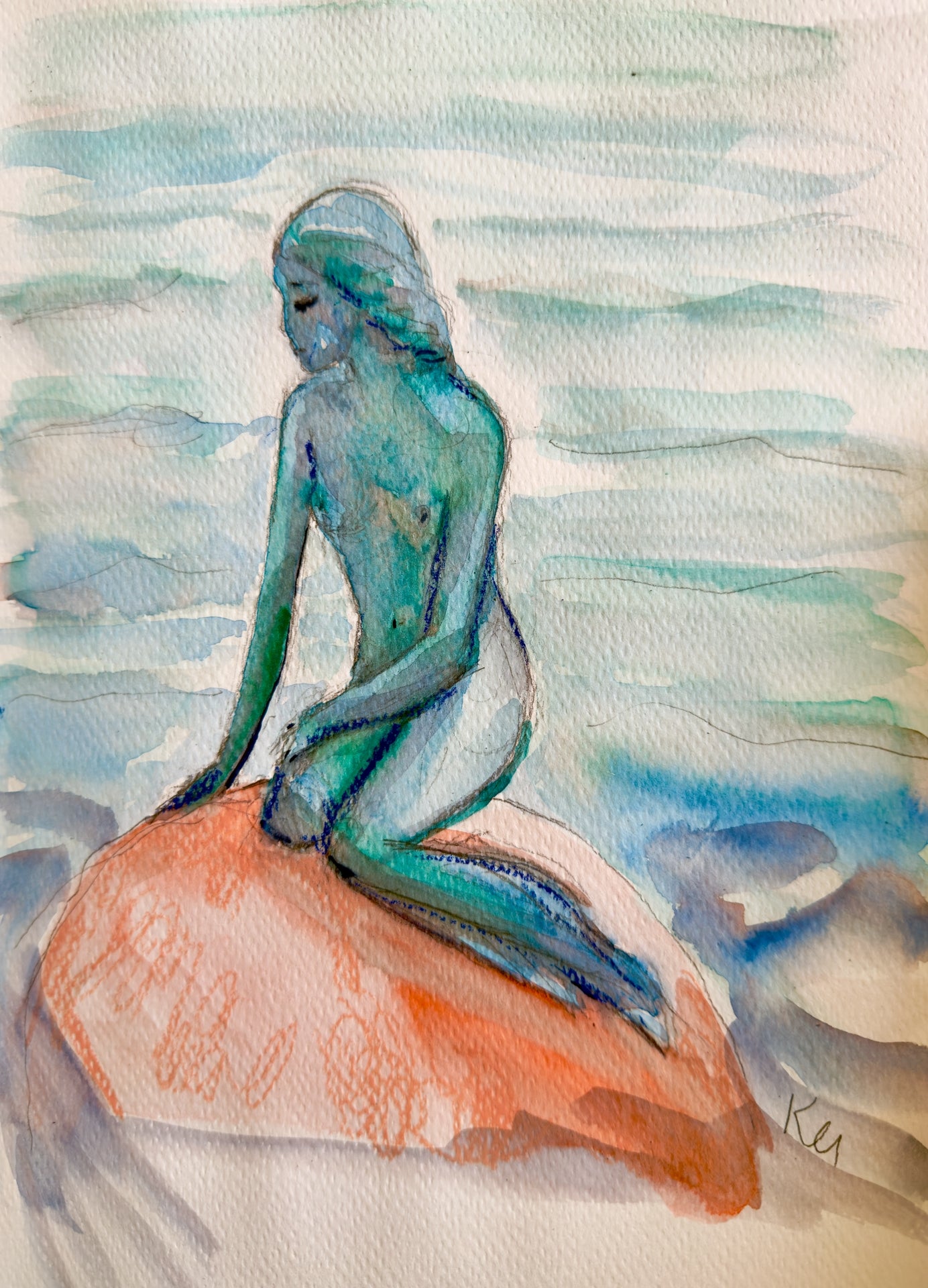Little Mermaid Print