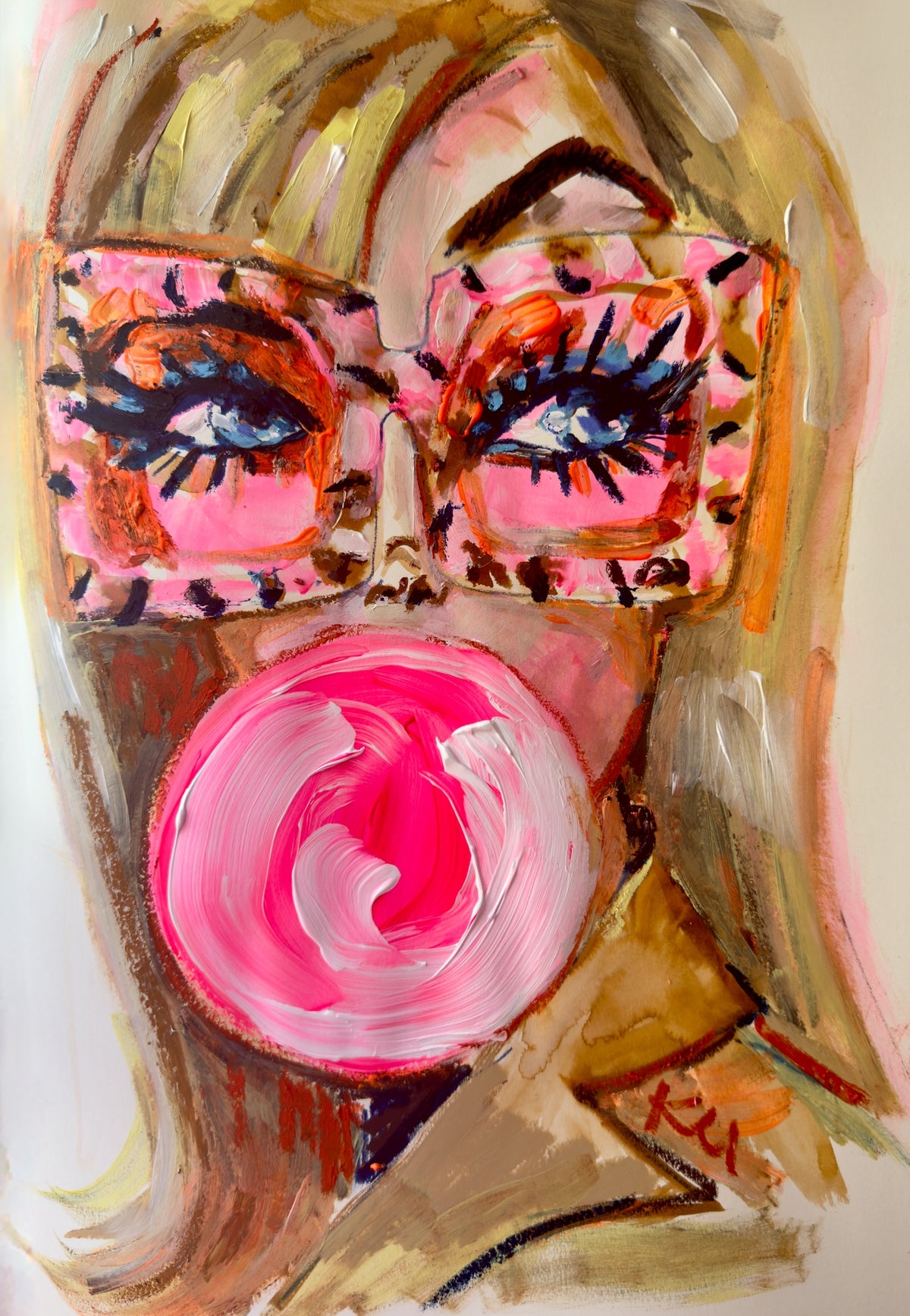 Bubblegum blonde original