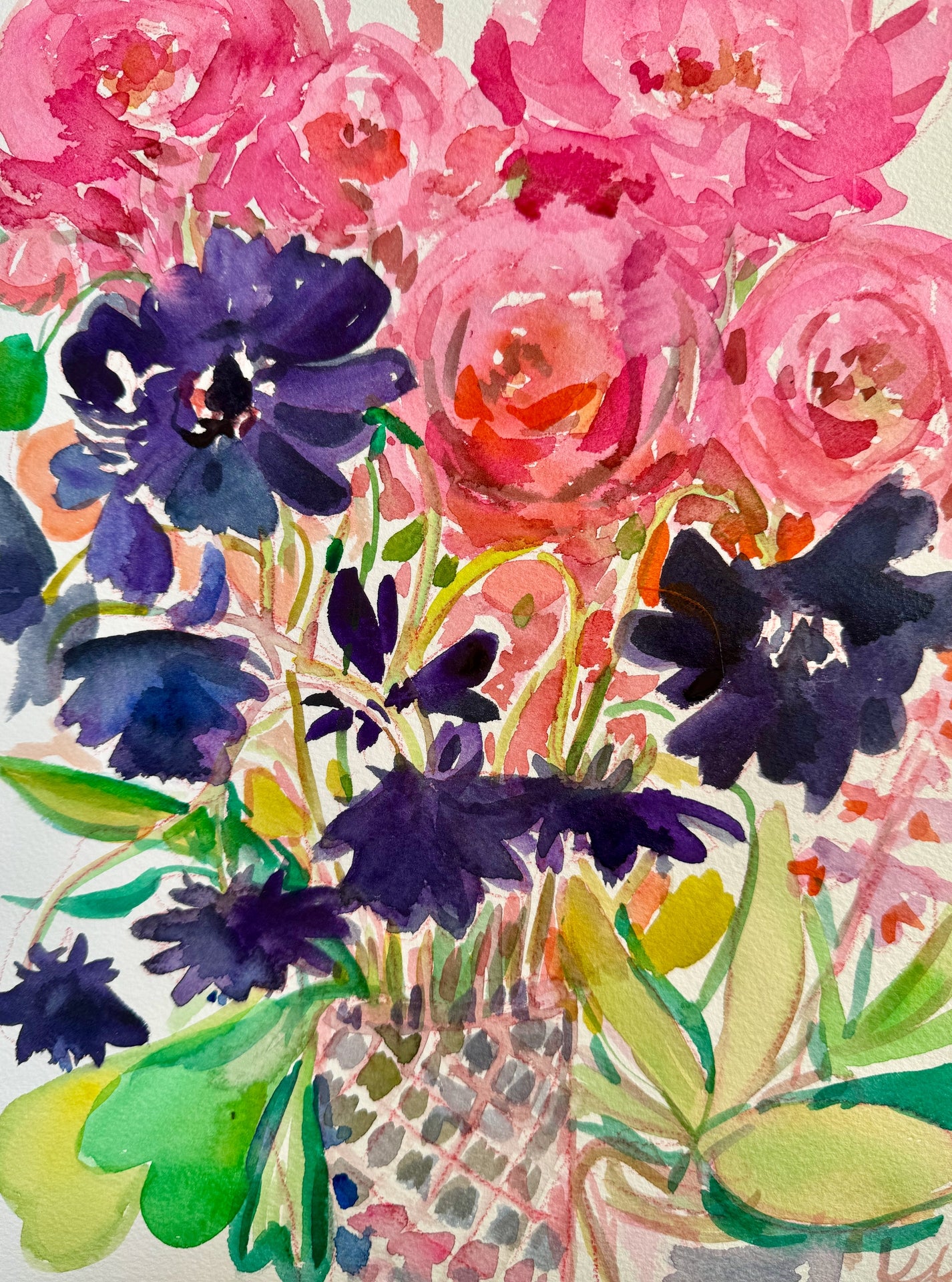 Liberty Flowers Print