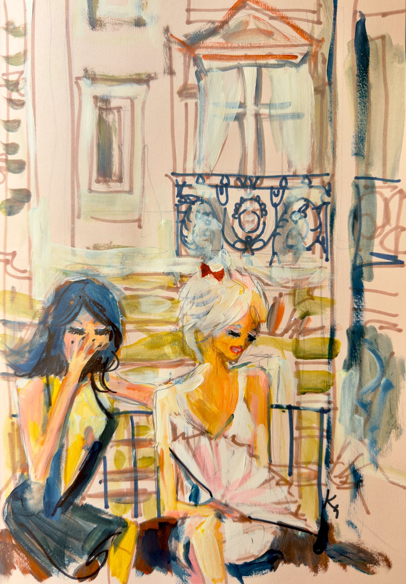 Window Chill Print