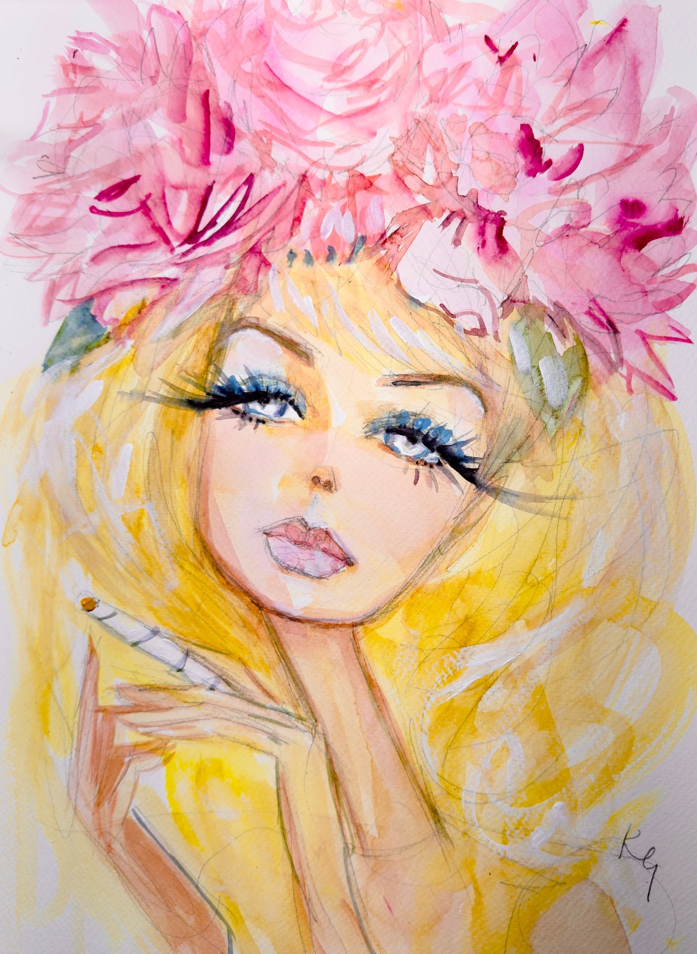 Mary Jane Barbie Print