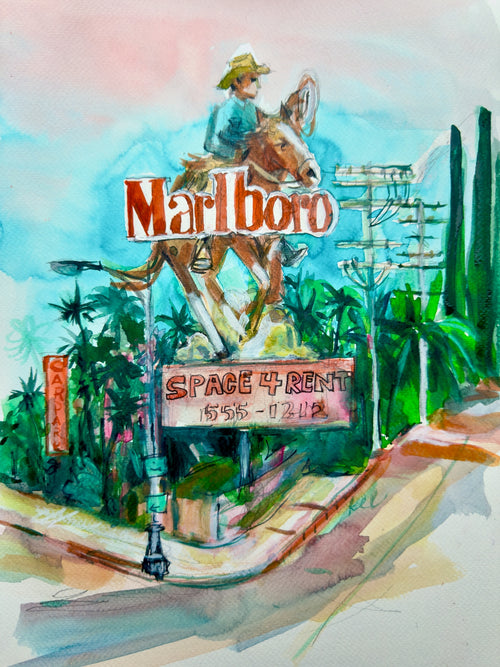Marlboro Man Print