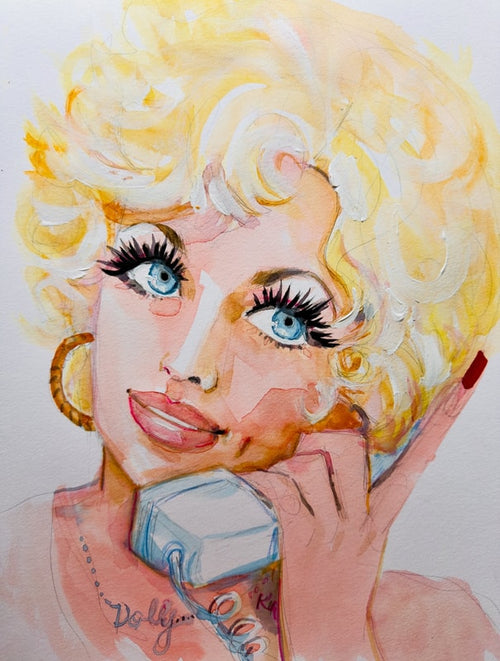 Dolly 9 to 5 Print