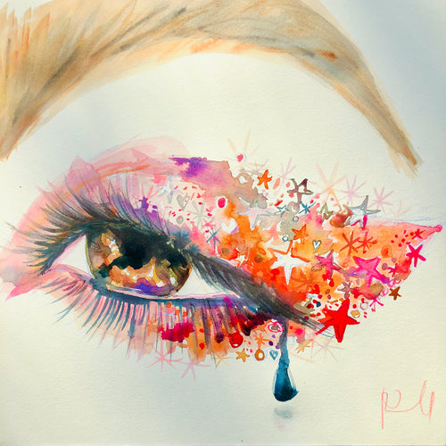 Sparkle Tear Print
