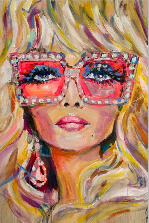 Glam Dolly Print
