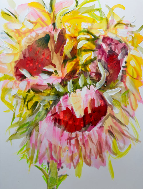 Sunflower Feeling Print