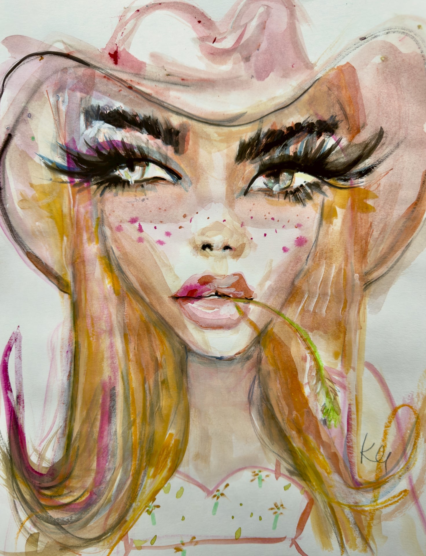 Country Gal Print