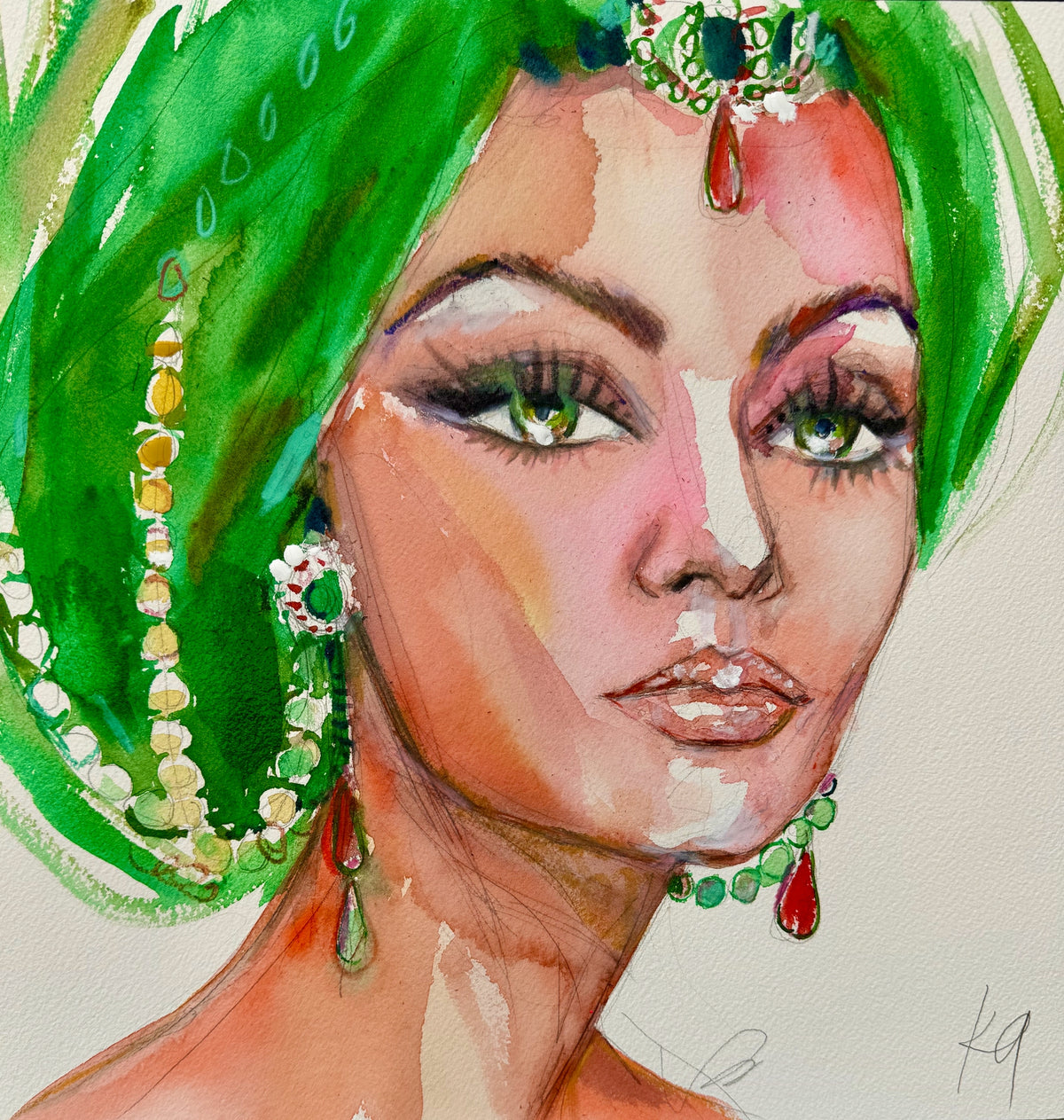 Holiday Loren Print