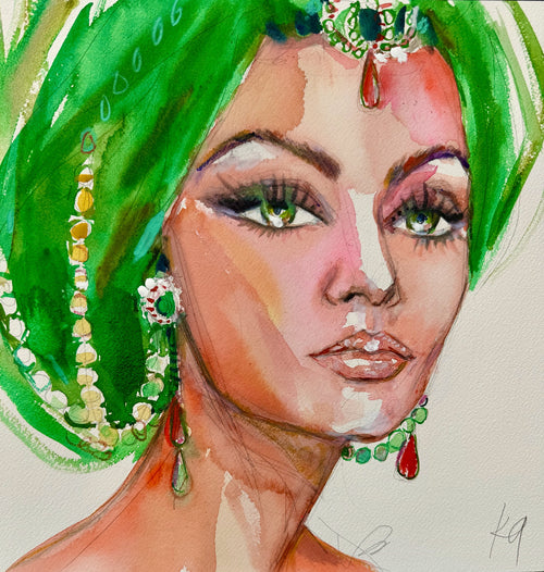 Holiday Loren Print