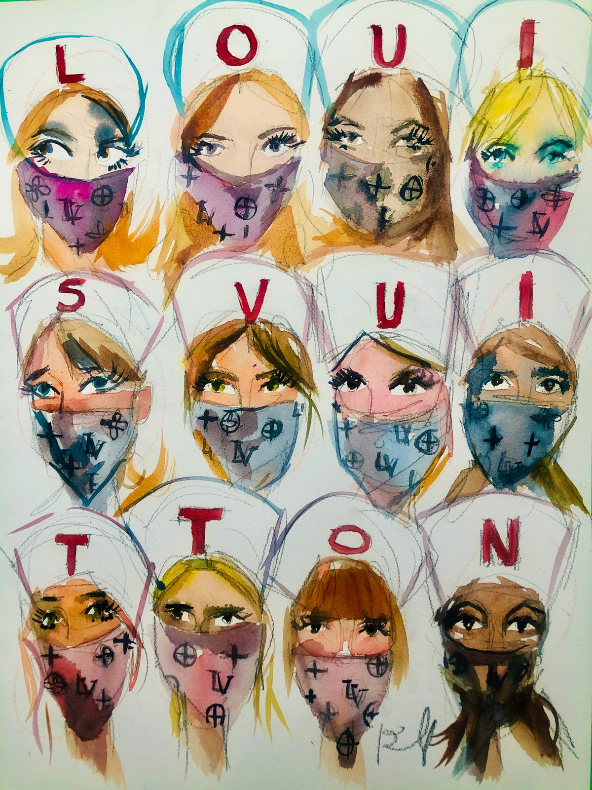 Louis Vuitton Print