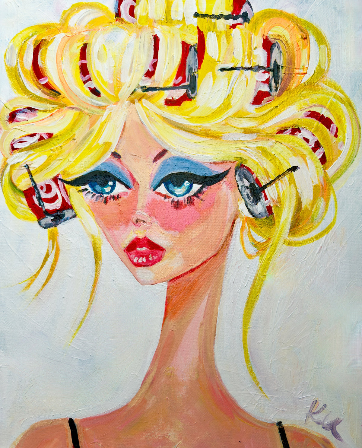 Coke Babe Barbie Print