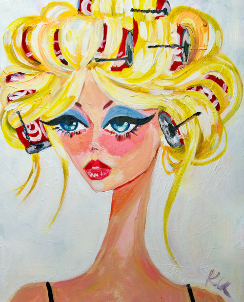 Coke Babe Barbie Print